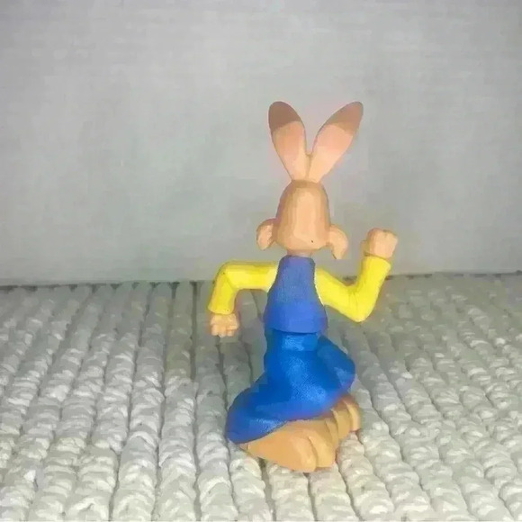 Doogal Dylan Roundabout Rabbit 2006 McDonalds Wheeled Spinning Happy Meal Toy - Picture 2 of 3